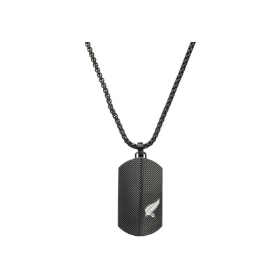 Pendentif All Blacks en acier