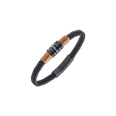 Bracelet All Blacks en acier