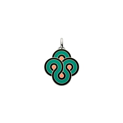Pendentif Arthus Bertrand Enlacé en argent