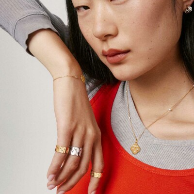 Bague Arthus Bertrand Enlacé en or jaune