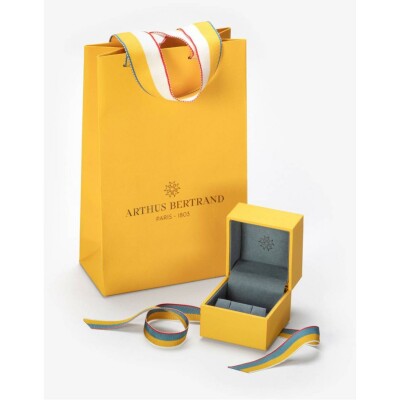 Boucles d'oreilles Arthus Bertrand Ruban en or jaune
