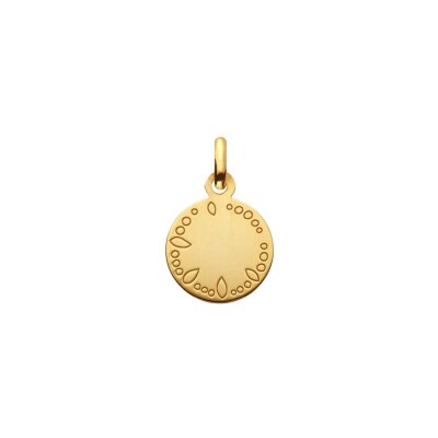 Pendentif Arthus Bertrand Ma Mini Médaille en or jaune