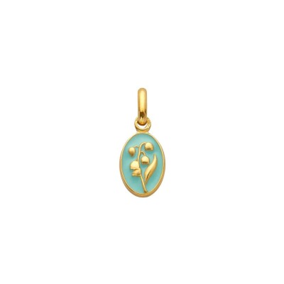 Pendentif Arthus Bertrand Ma Mini Médaille en or jaune