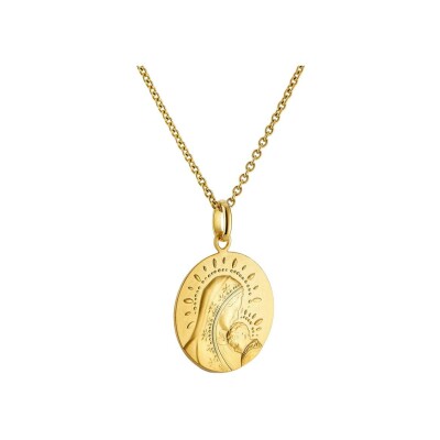 Médaille de baptême Arthus Bertrand Ma Mini Médaille en or jaune