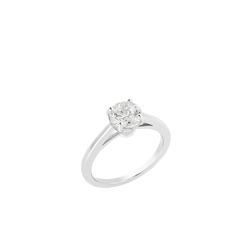 Barth Monte-Carlo Unity Diamonds engagement ring, white gold and diamonds