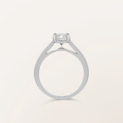 Barth Monte-Carlo Unity Diamonds engagement ring, white gold and diamonds