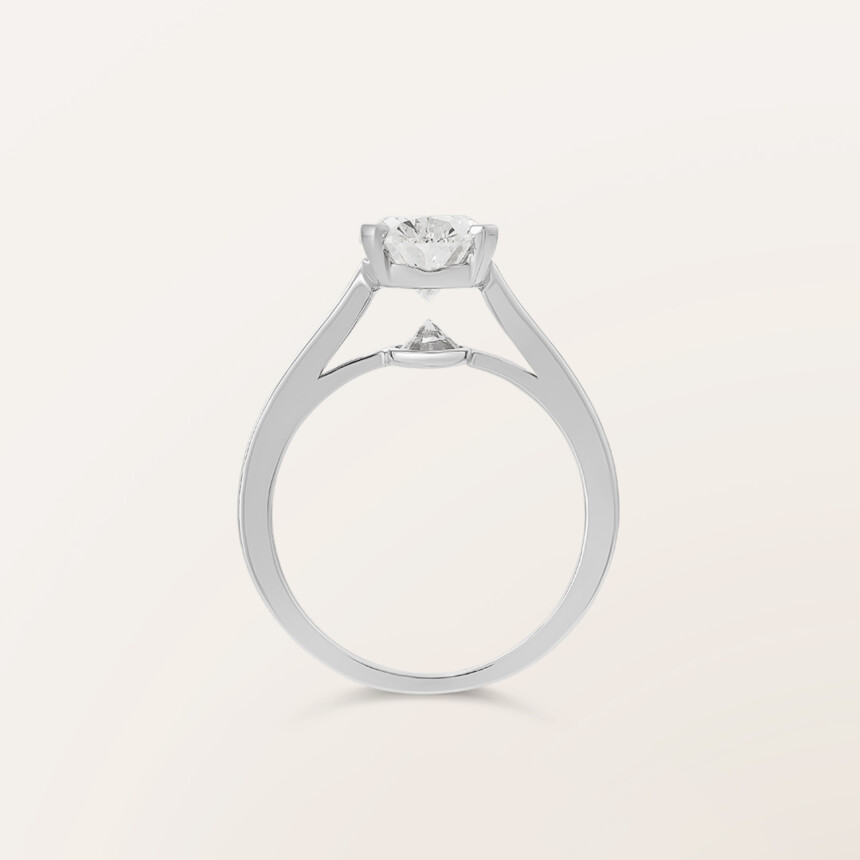 Barth Monte-Carlo Unity Diamonds wedding ring, white gold and diamonds