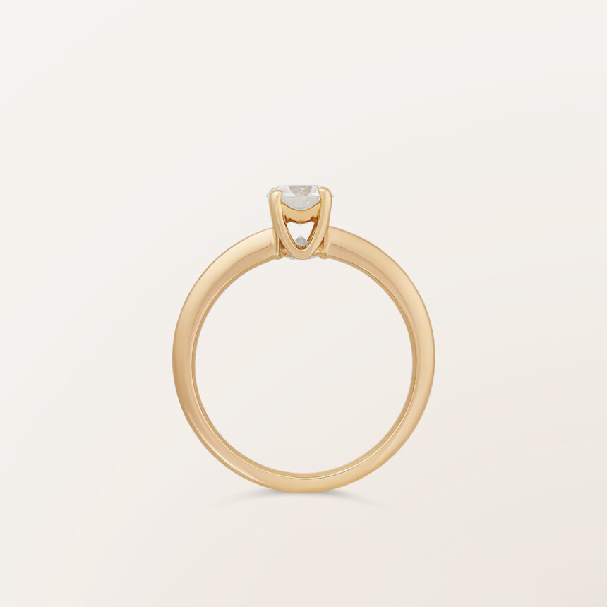 Barth Monte-Carlo Unity Diamonds wedding ring, rose gold and diamonds