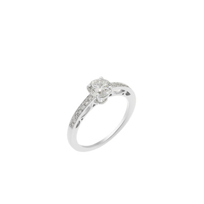 Barth Monte-Carlo Unity Diamonds wedding ring, white gold and diamonds