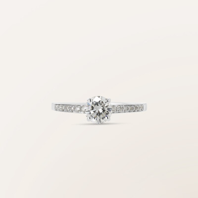 Barth Monte-Carlo Unity Diamonds wedding ring, white gold and diamonds