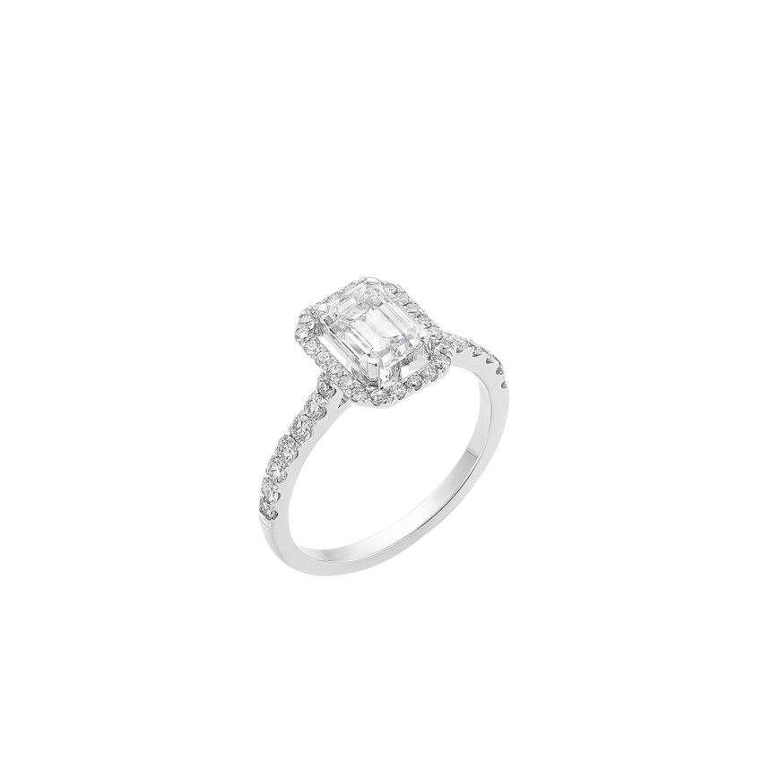 Barth Monte-Carlo Unity Diamonds engagement ring, white gold and diamonds