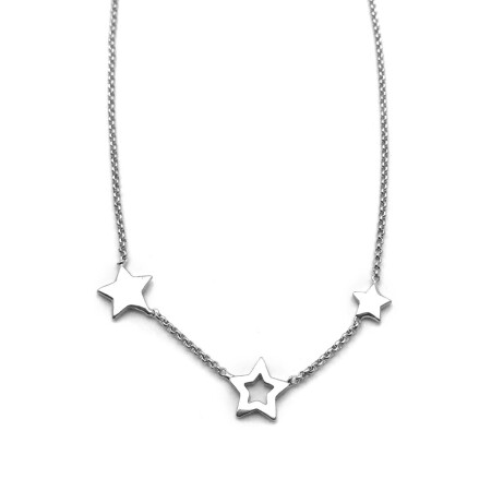 Collier étoiles en argent