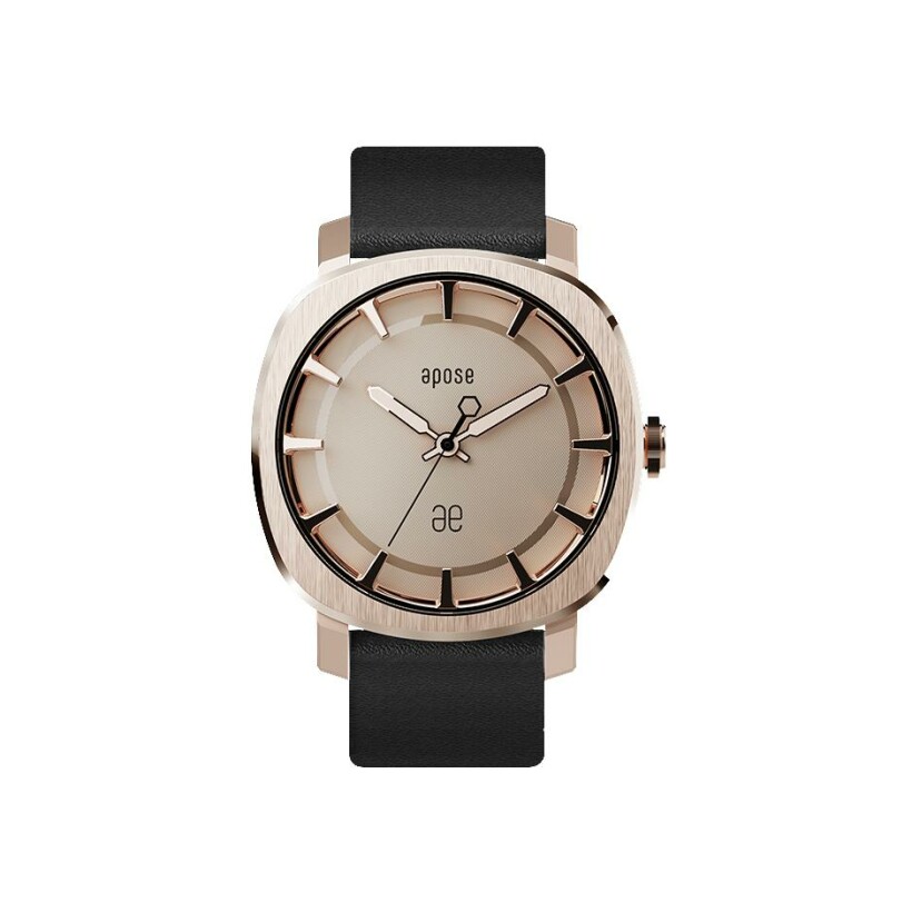 Montre Apose n°3-100 Or rose & Champagne