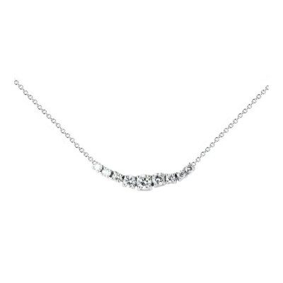 Collier Pacôma en or blanc et diamants