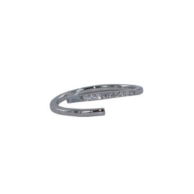 Bague Pacôma en or blanc et diamants