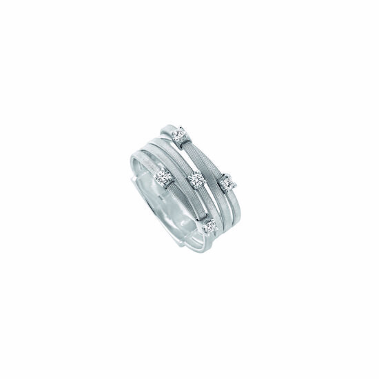 Bague Marco Bicego Goa en or blanc et diamants