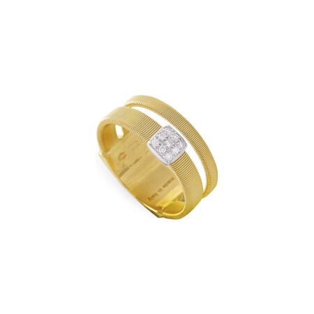 Bague Marco Bicego Masai en or jaune et diamants