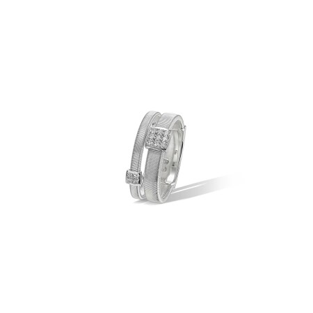 Bague Marco Bicego Masai en or blanc et diamants