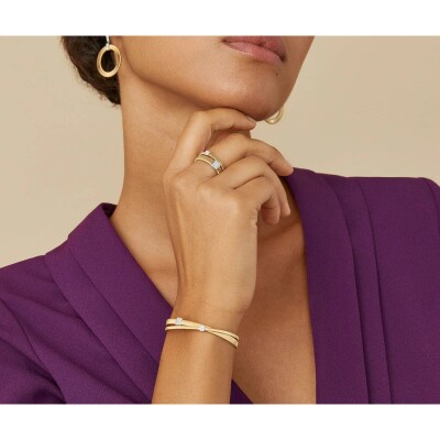 Bague Marco Bicego MASAI en or jaune, or blanc et diamants