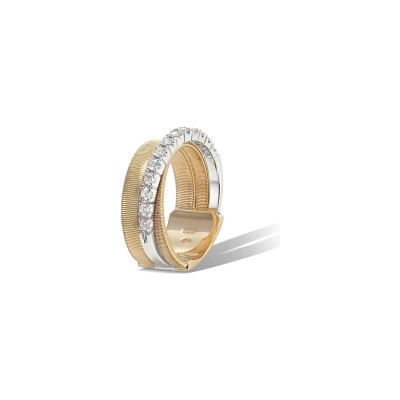 Bague Marco Bicego MASAI en or jaune et diamants