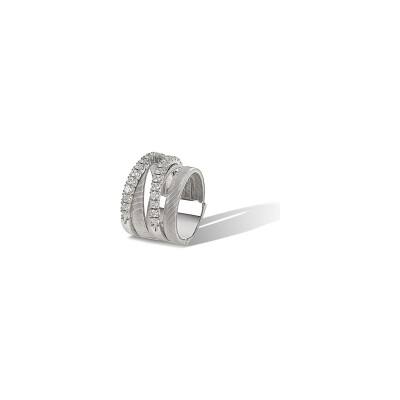 Bague Marco Bicego MASAI en or blanc et diamants