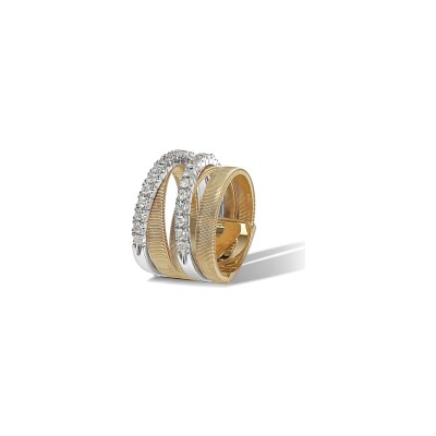 Bague Marco Bicego MASAI en or jaune et diamants