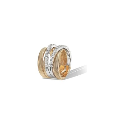 Bague Marco Bicego MASAI en or jaune et diamants