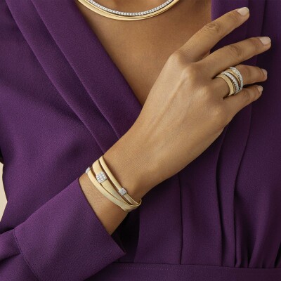 Bague Marco Bicego MASAI en or jaune et diamants