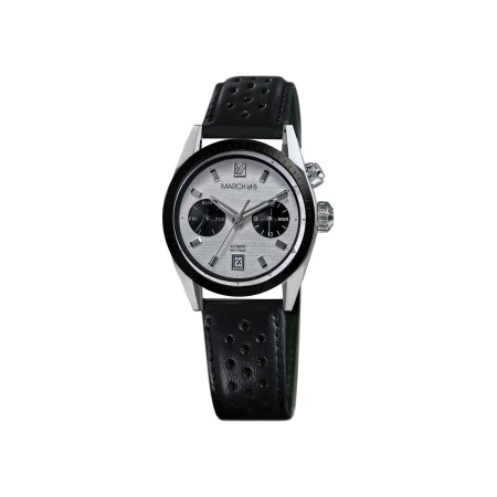 March LA.B Agenda Automatic - Double - Harrisson Perforated Black watch