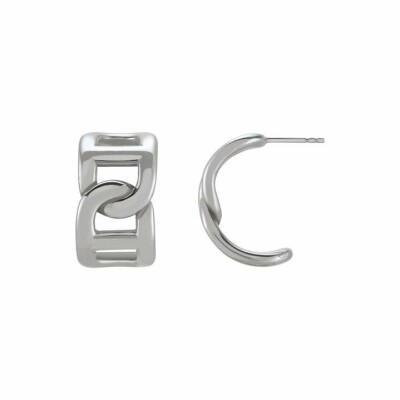 Boucles d'oreilles Charles Garnier en argent