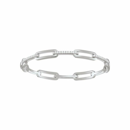 Bracelet Charles Garnier en argent et oxydes de zirconium