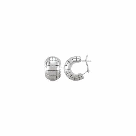 Boucles d'oreilles Charles Garnier en argent