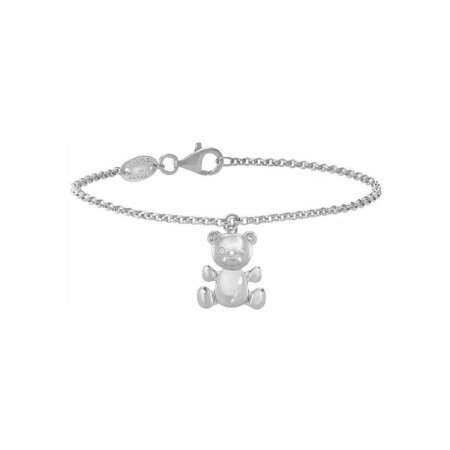 Bracelet Charles Garnier en argent et oxydes de zirconium