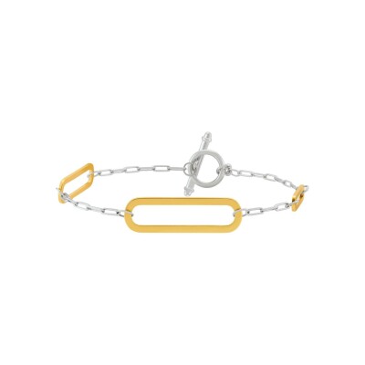 Bracelet Charles Garnier en argent et argent doré