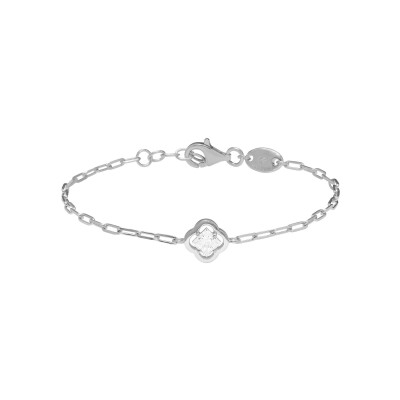 Bracelet Charles Garnier en argent et oxyde de zirconium