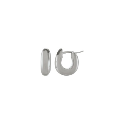 Boucles d'oreilles Charles Garnier en argent