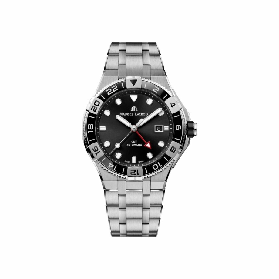 Maurice Lacroix Aikon Venturer GMT 43mm AI6158-SS00F-330-A watch
