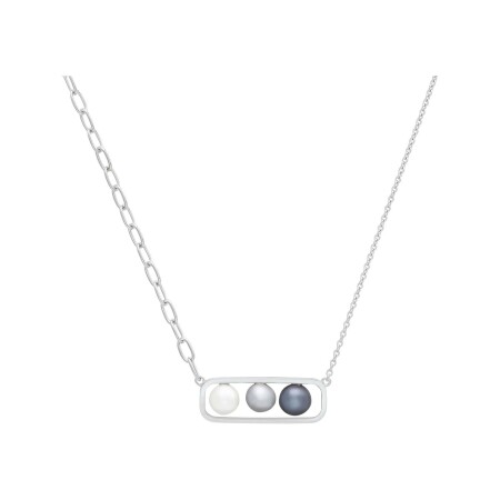 Collier Jourdan Bijoux Héritage Ariane en argent et perles