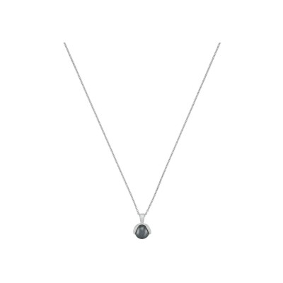 Collier Jourdan Bijoux en argent et hématite