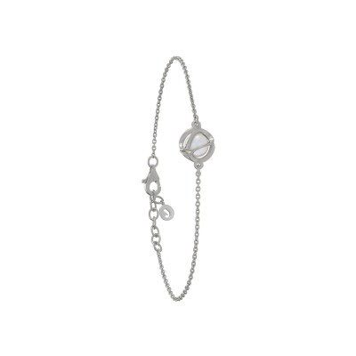 Bracelet Jourdan Bijoux Lyse en argent et perle