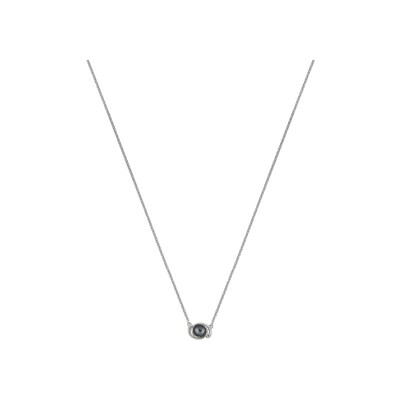 Collier Jourdan Bijoux en argent et hématite