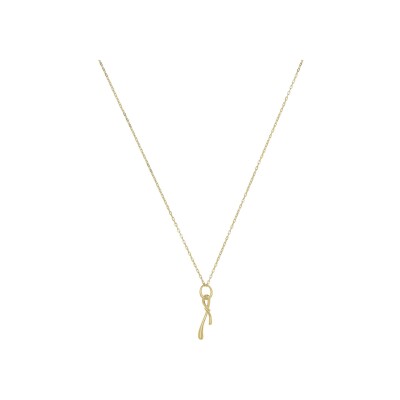 Collier Jourdan Bijoux Eterna en argent doré