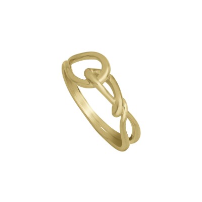 Bague Jourdan Bijoux Eterna en argent doré
