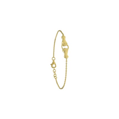 Bracelet Jourdan Bijoux Manea en argent doré