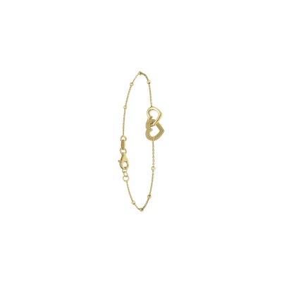 Bracelet Jourdan Bijoux Séréna en argent doré