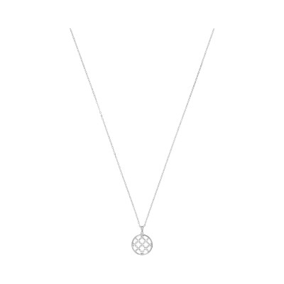 Collier Jourdan Bijoux Isée en argent et oxyde de zirconium