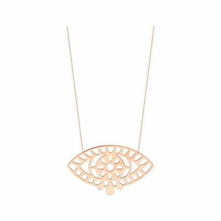 Ginette NY JUMBO AJNA necklace, rose gold