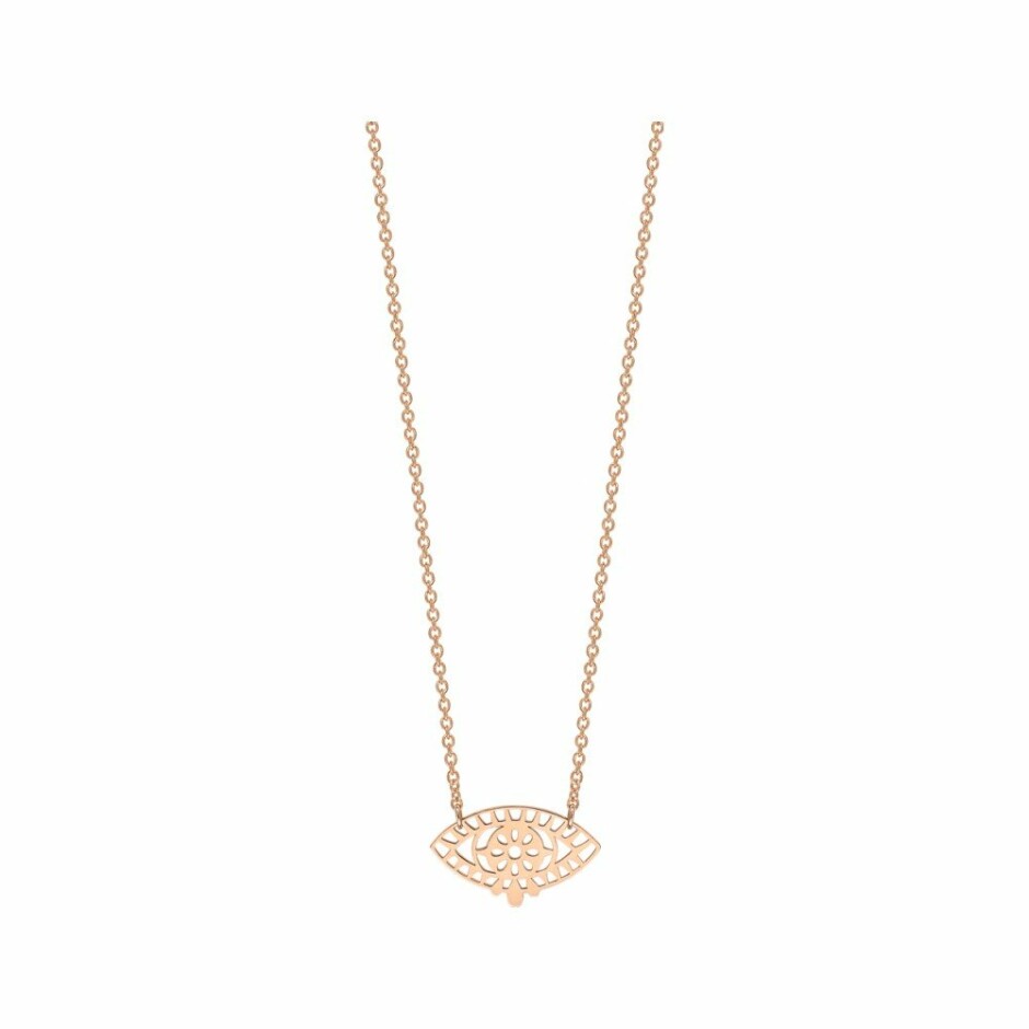 Collier Ginette NY MINI AJNA en or rose