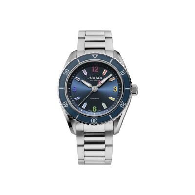 Montre Alpina Alpiner Comtesse Sport Quartz Rainbow