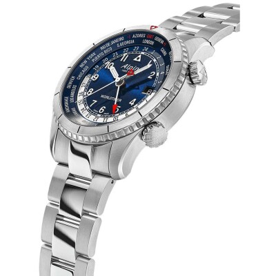 Montre Alpina Startimer Pilot Quartz Worldtimer